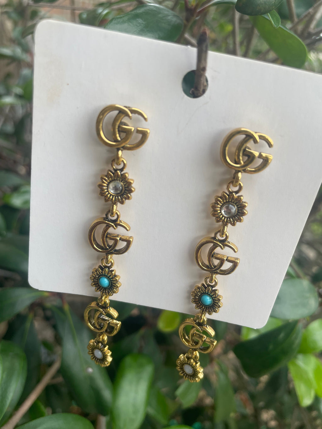 Dangling Gold Earring