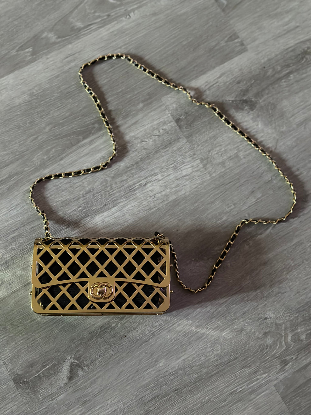 gold mini clutch bridal purse