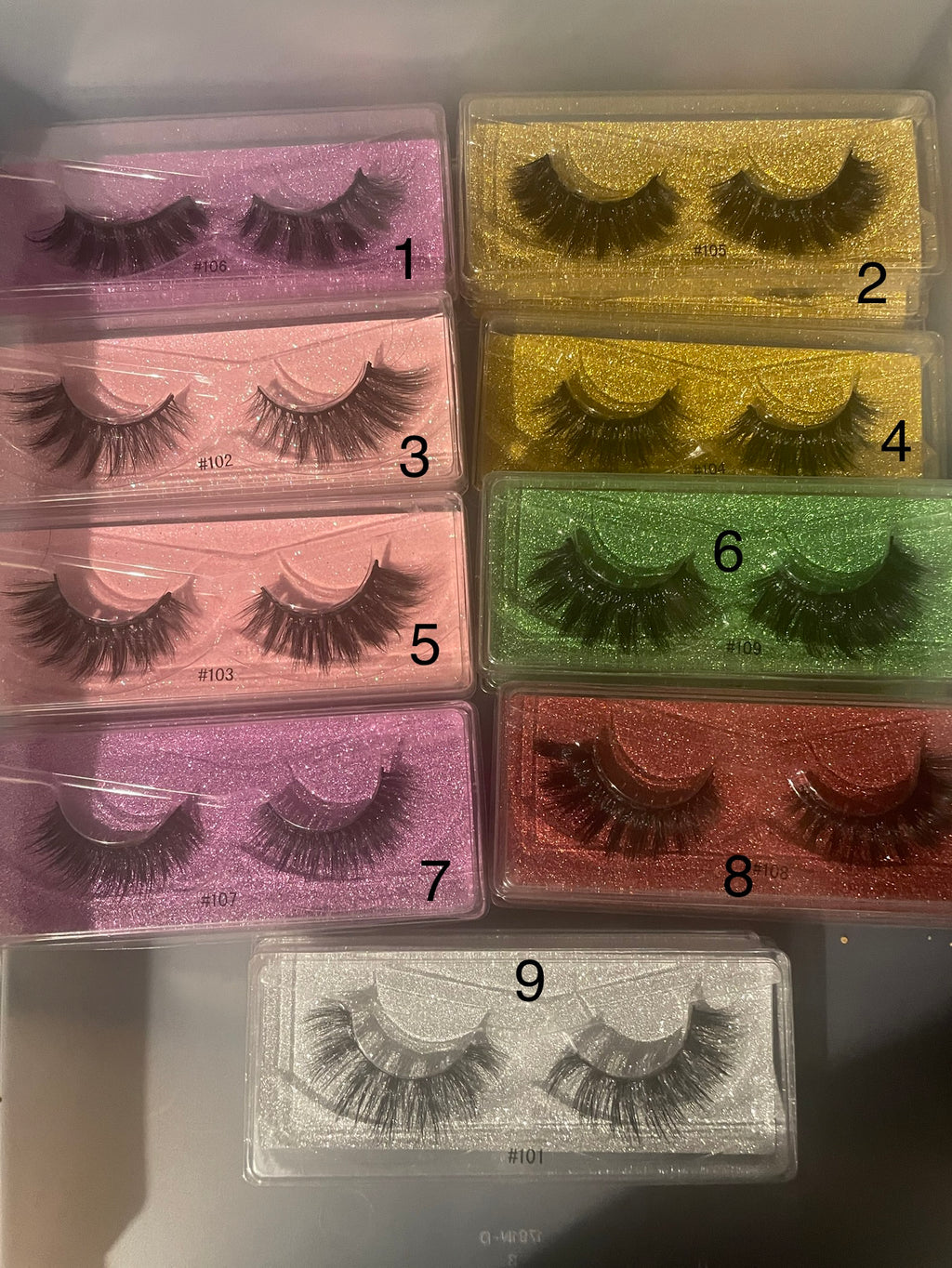 Mink lashes