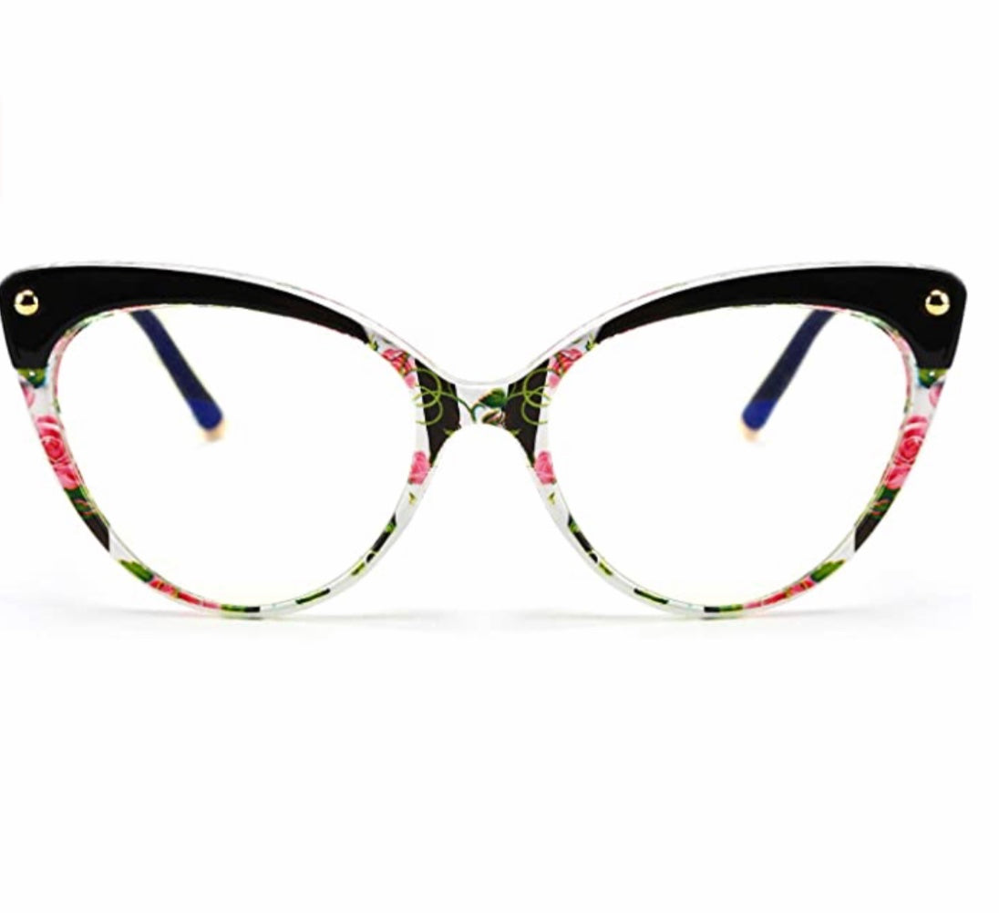 Floral print eyewear