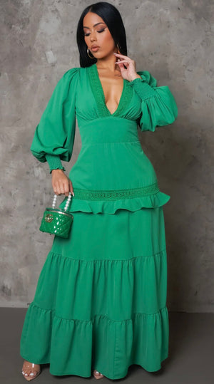 Green Spring Dress