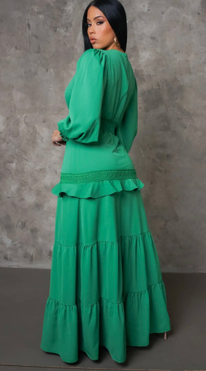 Green Spring Dress