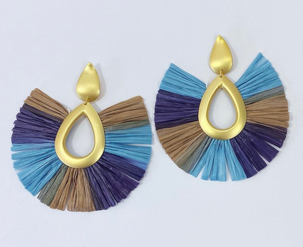 Multi color earrings